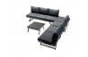 Salon de jardin bas inclinable aluminium/Sunproof 6 personnes Auckland - Sieger Exclusiv Passion