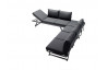 Salon de jardin bas inclinable aluminium/Sunproof 6 personnes Auckland - Sieger Exclusiv Passion