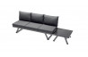 Salon de jardin bas inclinable aluminium/Sunproof 6 personnes Auckland - Sieger Exclusiv Passion