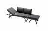 Salon de jardin bas inclinable aluminium/Sunproof 6 personnes Auckland - Sieger Exclusiv Passion