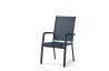 Fauteuil salon de jardin empilable aluminium/Textilux Bodega - Sieger