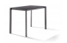 Ensemble haut table et fauteuils de jardin aluminium/Textilux 4 personnes Bozen Barset - Sieger Exclusiv