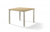 Ensemble table et fauteuils de jardin pliant aluminium/Teck certifié 4 personnes Cadiz - Sieger