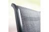 Fauteuil salon de jardin empilable aluminium/Textilux Calvi - Sieger Exclusiv
