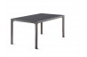 Ensemble table et fauteuils de jardin pliant aluminium/Textilux 6 personnes Calvi - Sieger Exclusiv