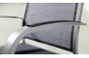Fauteuil salon de jardin empilable aluminium/Textilux Meran - Sieger