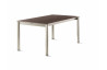 Ensemble table et fauteuils de jardin extensible aluminium/Textilux 8 personnes Royal - Sieger Exclusiv