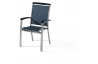 Fauteuil salon de jardin empilable aluminium/Textilux Royal - Sieger Exclusiv