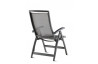 Ensemble table et fauteuils de jardin pliant aluminium/Textilux 6 personnes Royal - Sieger Exclusiv