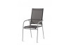 Ensemble table et fauteuils de jardin aluminium/Textilux 6 personnes Sirio - Sieger Exclusiv