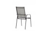 Ensemble table et fauteuils de jardin aluminium/Textilux 6 personnes Sirio - Sieger Exclusiv