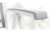 Ensemble table et fauteuils de jardin pliant aluminium/Textilux 6 personnes Calvi - Sieger Exclusiv