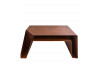 Table basse en corten bruni TAPE - TrackDesign par Umberto Colasanto