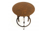 Table de jardin ronde en corten bruni LEGGERO 002 - TrackDesign par Giuseppe Pio D’Altilia