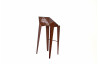 Tabouret de jardin en corten bruni FOGLIA 002 - TrackDesign par Giuseppe Pio D’Altilia