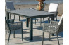 Table salon de jardin 8 personnes en aluminium et HPL - Camelia - Hevea