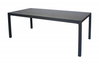 Table salon de jardin 8 personnes en aluminium - Palma - Hevea