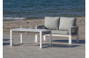 Salon de jardin bas 6 personnes en aluminium et cordage - Estambul - Hevea