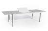 Table salon de jardin extensible 12 personnes en aluminium et HPL - Camelia - Hevea