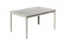 Table salon de jardin extensible 8 personnes en aluminium - Palma - Hevea