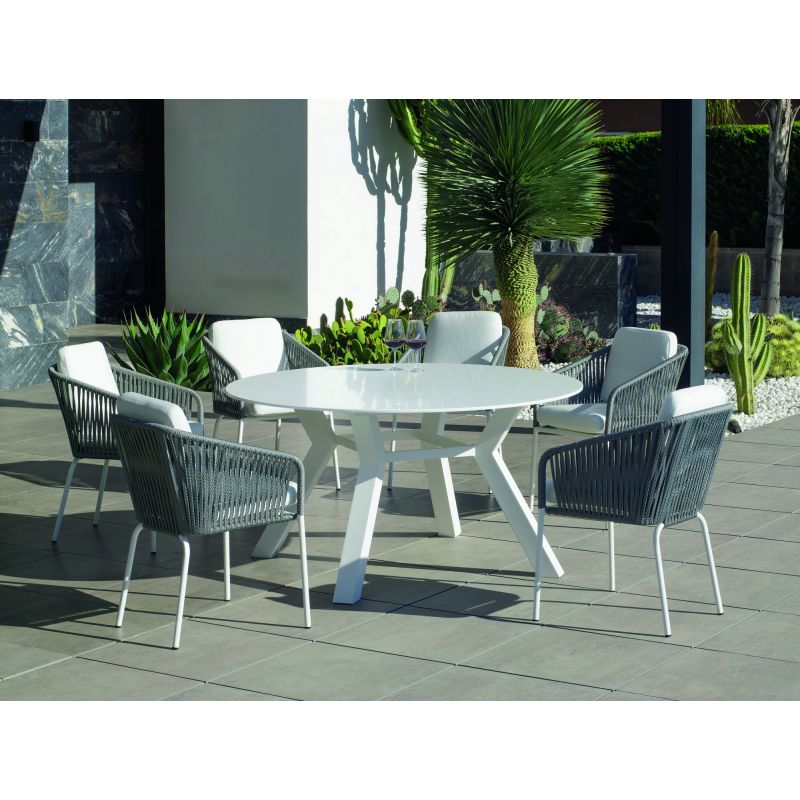 Table de bar pliante carrée haut de gamme pour le jardin Prada