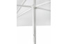 Parasol de jardin ouverture push-up EOLO 250x250 cm en aluminium laqué et toile polyester EZPELETA