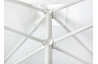 Parasol de jardin ouverture push-up EOLO 250x250 cm en aluminium laqué et toile polyester EZPELETA