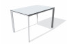 Table de jardin rectangulaire MEET en aluminium et HPL 4 personnes EZPELETA