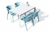 Ensemble table et chaises de jardin 4 personnes Ezpeleta Meet-Fado