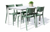 Ensemble table et chaises de jardin 4 personnes Ezpeleta Meet-Town