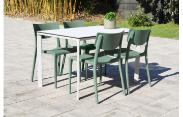 Ensemble table et chaises de jardin 4 personnes Ezpeleta Meet-Town