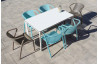 Ensemble table et chaises de jardin 6 personnes Ezpeleta Meet-Fado