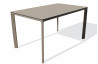 Table de jardin rectangulaire MEET en aluminium et HPL 4/6 personnes EZPELETA