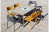 Ensemble table et chaises de jardin 6 personnes Ezpeleta Meet-Town