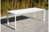 Table de jardin rectangulaire MEET en aluminium et HPL 6 à 8 personnes EZPELETA