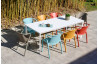 Ensemble table et chaises de jardin 8 personnes Ezpeleta Meet-Fado