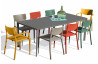 Ensemble table et chaises de jardin 8 personnes Ezpeleta Meet-Town