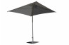 Parasol de jardin ouverture push-up EOLO 250x250 cm en aluminium laqué et toile OLEFIN® EZPELETA