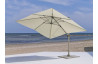 Parasol 3x3m déporté inclinable en aluminium et polyester - Gabana - Hevea