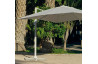 Parasol 4x3m déporté inclinable en aluminium et polyester - Derby - Hevea