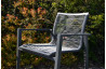 Salon de jardin en aluminium Cassis anthracite 4 personnes - Mon Jardin Cosy