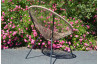 Fauteuil salon de jardin en polyéthylène empilable Acapulco