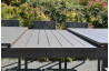 Table de jardin en aluminium 8 personnes Sahara