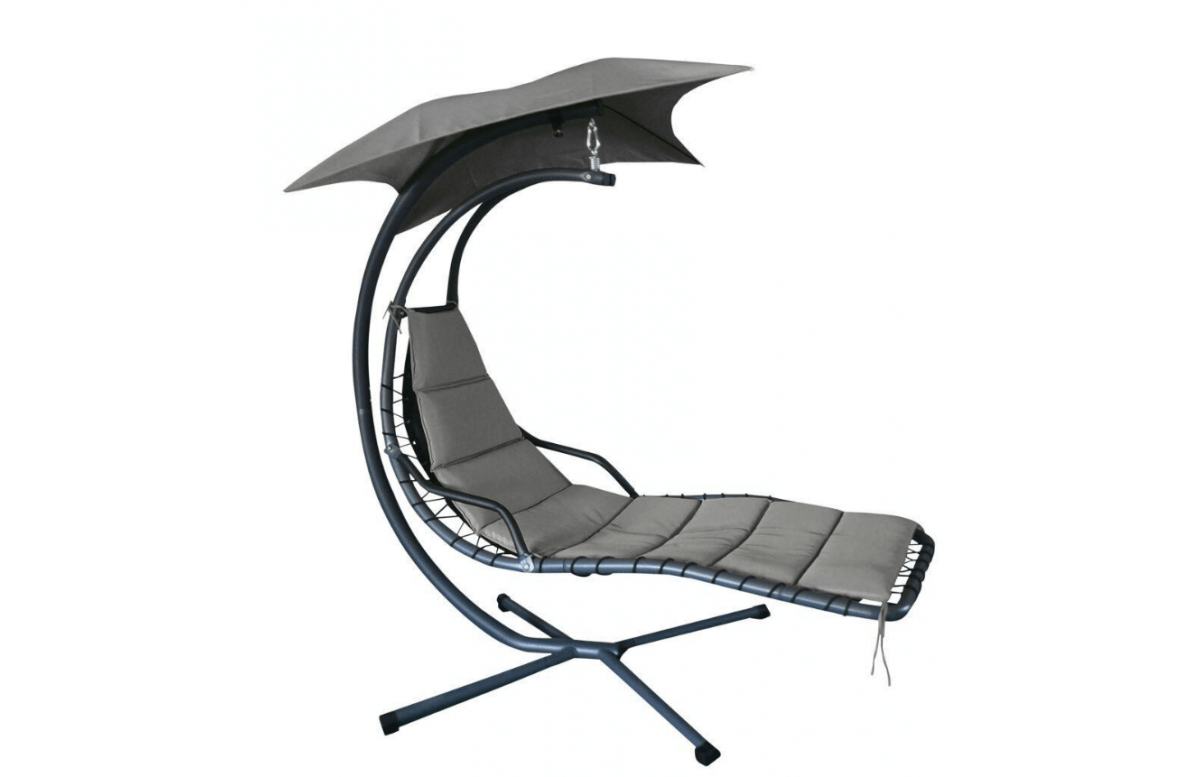 Bain de soleil design suspendu avec pare soleil Cannes