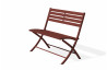 Banc de jardin en aluminium pliable MARIUS CITY GARDEN