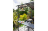 Abri de barbecue en aluminium et polycarbonate DCB Garden - Anthracite