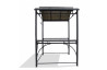 Abri de barbecue en aluminium et polycarbonate DCB Garden - Anthracite