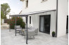 Pergola adossée CIELO 4x3m en polycarbonate et aluminium DCB GARDEN