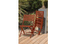 Chaise salon de jardin pliante en aluminium MARIUS CITY GARDEN