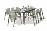 Ensemble table et fauteuils de jardin avec rallonge 8 personnes DCB Garden MIAMI